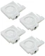 4 PCS Printer Ink Damper For Epson R1390 L1800 L1400 R2000 R2400 L1300 T50