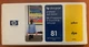 HP C4953A No. 81 Printhead and Cleaner Yellow Yellow Dye for DesignJet 5000 5500