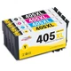 1 Set 405XL Multipack Ink Cartridge For Epson WF-3820 WF-4820 WF-4830 printer