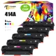 5x Toner W2020A Compatible With HP 414A Laserjet M454dn M454dw M479fdw (No Chip)