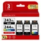 PG-243XL CL-244XL Ink Cartridge For Canon 243 MG2522 MG2520 MX490 TS3122 TR4522