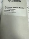 ZEBRA **ORIGINAL** NEW P1112750-013  ZE521 PRINTHEAD 300DPI NEW **US SHIP**