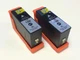 2BLACK 150XL New Ink Cartridges  for LEXMARK Printer S315 S415 S515 S715 S915