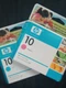 🌟NEW🌟HP 10 MAGENTA &  CYAN INK CARTRIDGES C4843A C4841A GENUINE OEM MIB