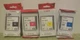 NEW Lot 4 Canon Ink Cartridge PFI-102C/ PFI-102Y/ PFI-104M/ PFI-102BK