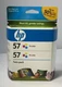 Genuine HP 57 Twin Pack Tri Color Inkjet Cartridges C6657AN Expiated 05/2010