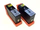 2-Pk/Pack 150XL Black Ink Cartridge For Lexmark 150 Pro715 Pro915 S315 S415 S515