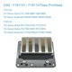 DX6 Golden Face  Solvent Epson Printhead For EPS 7890 9890 7700 9700 7900 9900