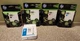 Set of (4) Genuine  New HP 88XL, C9392AN M, C9391AN C,  C9396AN Bk, C9393A Y ink