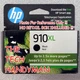 HP GENUINE 910XL BLACK INK (NO RETAIL BOX) OFFICEJET 8014e 8015 8015e 8022 8022e