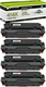 4PK 414X W2020X Black Toner Cartridge for HP Laserjet Pro M454dw M454dn Printer