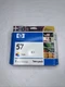 HP 57 Tri-Color Inkjet Print Cartridges Twin Pack (O-1)