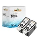 2 Pack 30XL Black Ink Cartridge for Kodak ESP Office 2170 2150 Hero 2.2 Printer