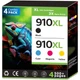 910 XL 910XL Ink Cartridges 4 Pack for HP OfficeJet Pro 8020 8035 8028 8025 8022