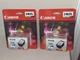 2 NEW NIB Canon 246XL Pixma Inkjet Color Ink Cartridge