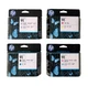 4 x Printhead HP Designjet Z6100 PS / No. 91 C9460A -C9463A DATE 2020