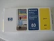 HP 83 UV 2015 YELLOW PRINTHEAD AND CLEANER SEALED C4963A DESIGNJET 5000 5500