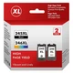 2x PG-245XL CL-246XL Ink Cartridge for Canon PIXMA MG2522 Ink MG2520 MX490 MX492