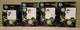 Set of 4 New Genuine HP 88XL, C9392AN M, C9391AN C,  C9396AN Bk, C9393A Y ink