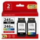 PG-245XL CL-246XL Ink Cartridges for Canon PIXMA MG2522 MG2520 TR4520 TR4522 Lot