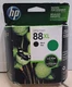 Original HP 88XL Black High-Yield Ink Cartridge, C9396AN Exp 10/2017