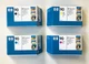 4 Original Ink HP Designjet 4000 4020 4500PS / No. 90 C5058A C5061A C5063A