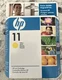 HP 11 Yellow Ink Cartridge C4836A New Sealed Genuine  - 2010; 28ml