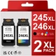 PG 245XL CL 246XL Ink Cartridge for Canon PIXMA MG2520 TS3120 MG2920 MG3022 lot