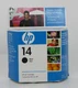 Genuine HP 14 Black Replacement Ink Cartridge for Officejet Printer - EXP 2008
