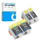 4-Pack Compatible OSI 30XL Cartridges for Kodak ESP C110 C310 C315 2150 2170