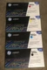 HP 501A 502A Set of LaserJet Toner Cartridge Q6470A  Q6471A  Q6472A  Q6473A