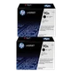 New Open Box HP 90A Black 2-Pack Original LaserJet Toner Cartridge Set,