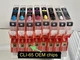 Canon Pro-200 CLI-65 Modified Empty Flushed Set WITH CHIPS !! Rare ! Clips/Plugs