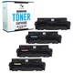 4-Pack CMYi Replacement 414A Toner Cartridges for HP Color LaserJet Pro M454dw