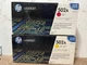 GENUINE HP LaserJet 3600 Toner Set 502A Magenta Q6473A Yellow Q6472A