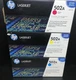 HP LaserJet 502A Q6472A Q6473A Q6471A Toner Cartridges