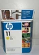 HP 11 Yellow Ink Cartridge New Expired 06/2010