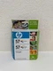 NEW HP 57 Tri-Color Ink Cartridge Twin-Pack (C6657AN) &ndash; Genuine OEM, Sealed Cart