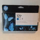 NEW GENUINE - HP 727 CYAN INK for DesignJet - B3P19A - Sealed Box 9/2025