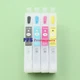 4PC Refillable Ink Cartridge For Epson T3100 T3170 T3160 T5100 SC-T5100 Printers