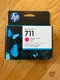 New ! HP 711 Magenta Standard Yield Ink Cartridge, 3/Pack (CZ135A) Exp 06/2020