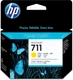 HP 711 Original Yellow Ink Cartridge, Pack Of 3, CZ136A