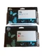 Genuine HP C9453A C9390A New 70 Light Cyan,  Magenta Ink Z2100 Z3100 Z3200 Z5200