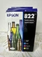 2028 GENUINE SET EPSON #822 INK WORKFORCE WF-3820 3823 4820 4830 4833 4834 SEAL