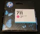 Genuine HP 711 Magenta 29ml DesignJet Ink Cartridge Exp 7/2019