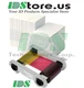 Evolis R5F002AAA YMCKO Color Ribbon for Zenius / Primacy & 200 Blank PVC Cards