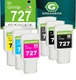 GREENBOX Compatible 727 Ink Cartridges Replacement for HP 727 C1Q12A  6pack. R8