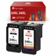 PG-245XL CL-246XL Ink Lot for Canon PIXMA TS3122 MX490 MX492 MG3022 MG2520 MX495