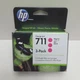 NEW GENUINE - HP 711 3-PACK MAGENTA Ink Cartridges - CZ135A - Sealed Box 11/2026