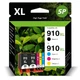 910XL Ink Cartridges Black for HP 910 XL OfficeJet Pro 8028e 8020e 8025e 8035e